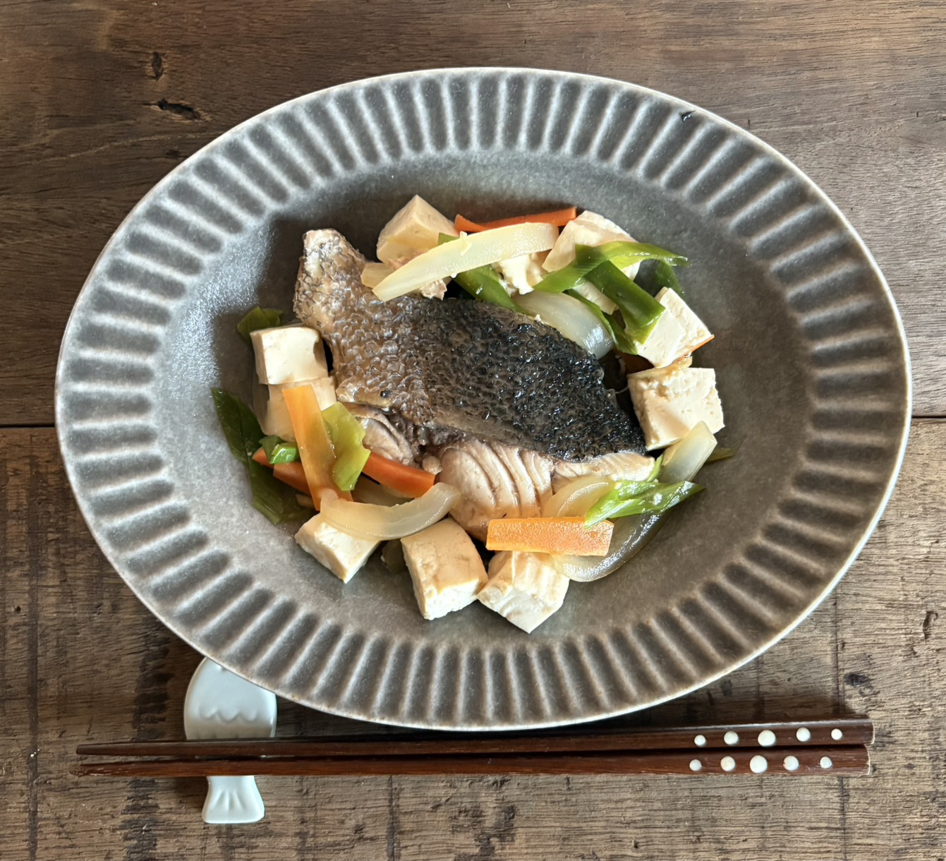 「脂質異常症②「ぶりと豆腐の和風煮」」のイメージ画像